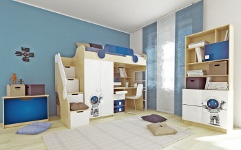 Детская комната Санни (Белый/корпус Клен) в Белокурихе - belokuriha.mebel54.com | фото
