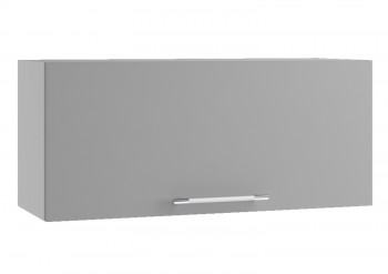 Кёльн ШВГ 800 Шкаф верхний горизонтальный (Софт даймонд/корпус Белый) в Белокурихе - belokuriha.mebel54.com | фото