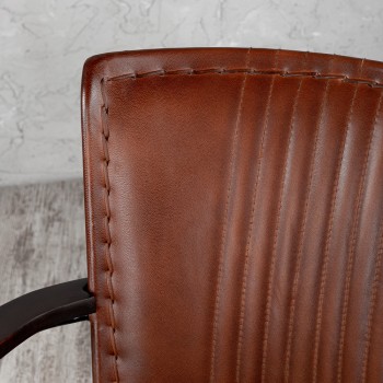 Кресло кожаное Джой в Белокурихе - belokuriha.mebel54.com | фото