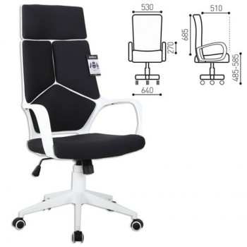 Кресло офисное BRABIX Prime EX-515 (черная ткань) в Белокурихе - belokuriha.mebel54.com | фото