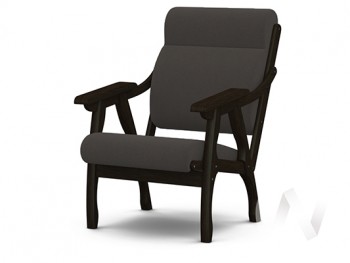 Кресло Вега-10 (венге лак/ULTRA GRAFIT) в Белокурихе - belokuriha.mebel54.com | фото