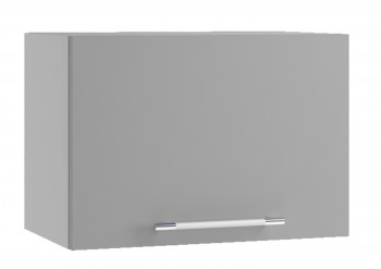 Мелисса ПГ 500 шкаф верхний горизонтальный (Белый скин/корпус Серый) в Белокурихе - belokuriha.mebel54.com | фото