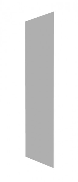 Панель торцевая ПН/ПНЯ М Ройс (для пеналов) Белый софт в Белокурихе - belokuriha.mebel54.com | фото