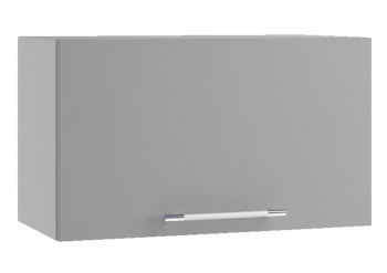 Ройс ПГ 600 Шкаф верхний горизонтальный (Графит софт/корпус Серый) в Белокурихе - belokuriha.mebel54.com | фото