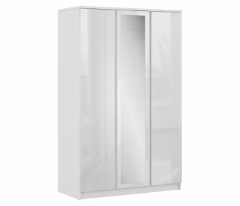 Шкаф 3-х дверный СБ-2493 Медея (Белый/Белый глянец) в Белокурихе - belokuriha.mebel54.com | фото