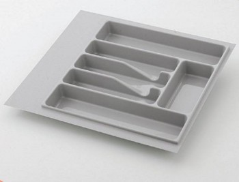 Вкладыш для кухонных принадлежностей, серый, Volpato 300 мм в Белокурихе - belokuriha.mebel54.com | фото